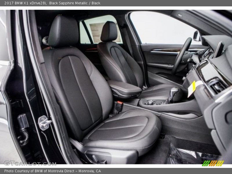 Black Sapphire Metallic / Black 2017 BMW X1 xDrive28i