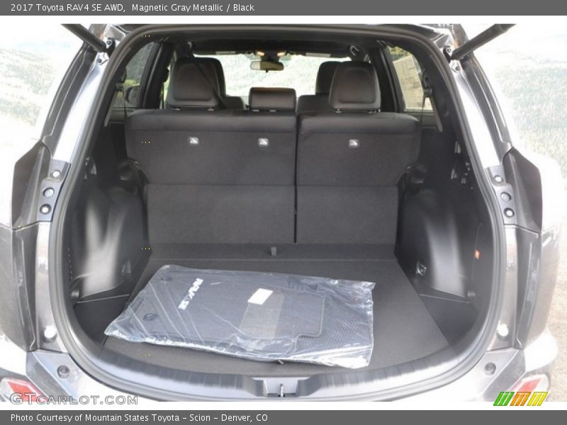 Magnetic Gray Metallic / Black 2017 Toyota RAV4 SE AWD