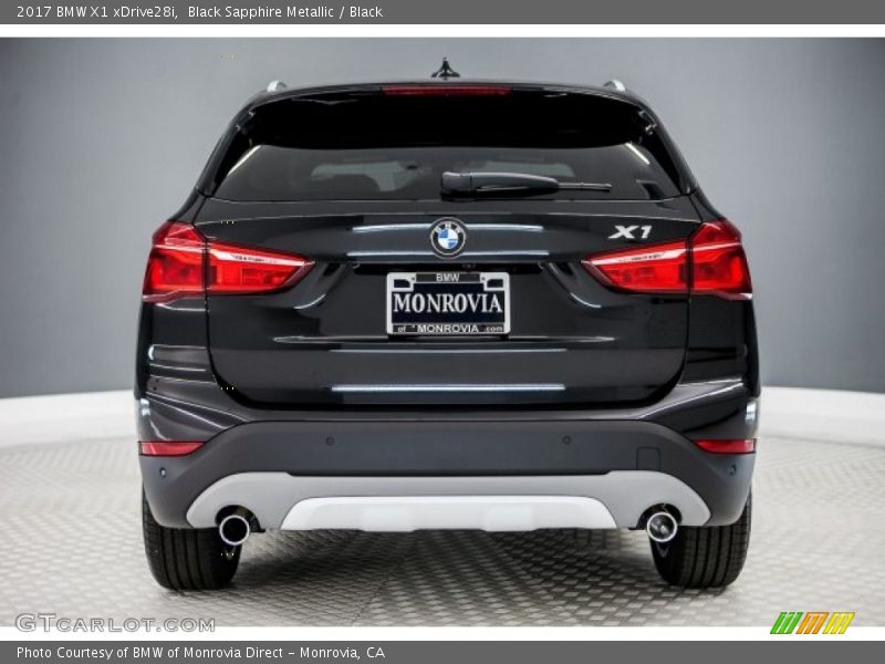 Black Sapphire Metallic / Black 2017 BMW X1 xDrive28i