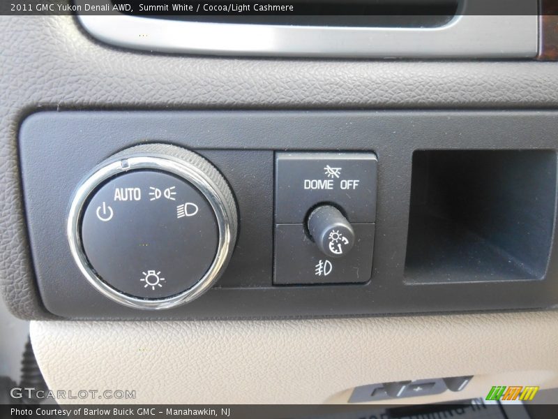 Summit White / Cocoa/Light Cashmere 2011 GMC Yukon Denali AWD