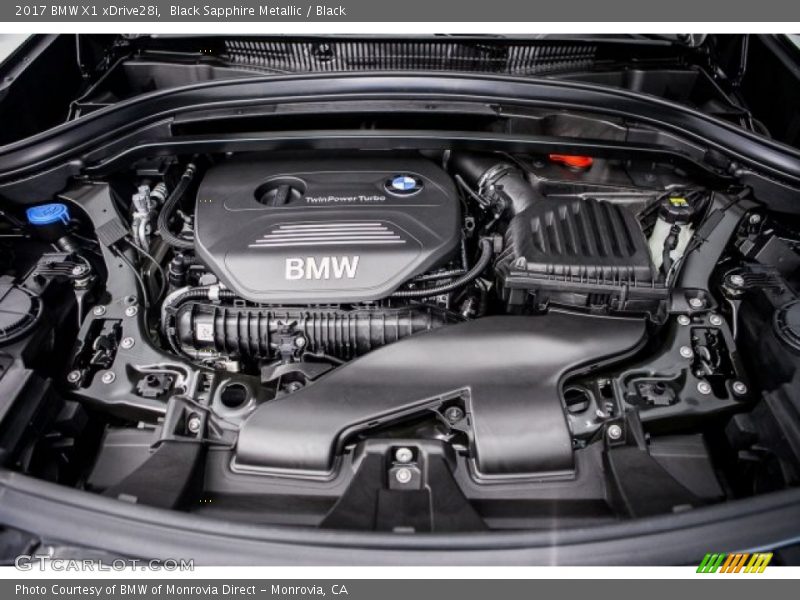 Black Sapphire Metallic / Black 2017 BMW X1 xDrive28i