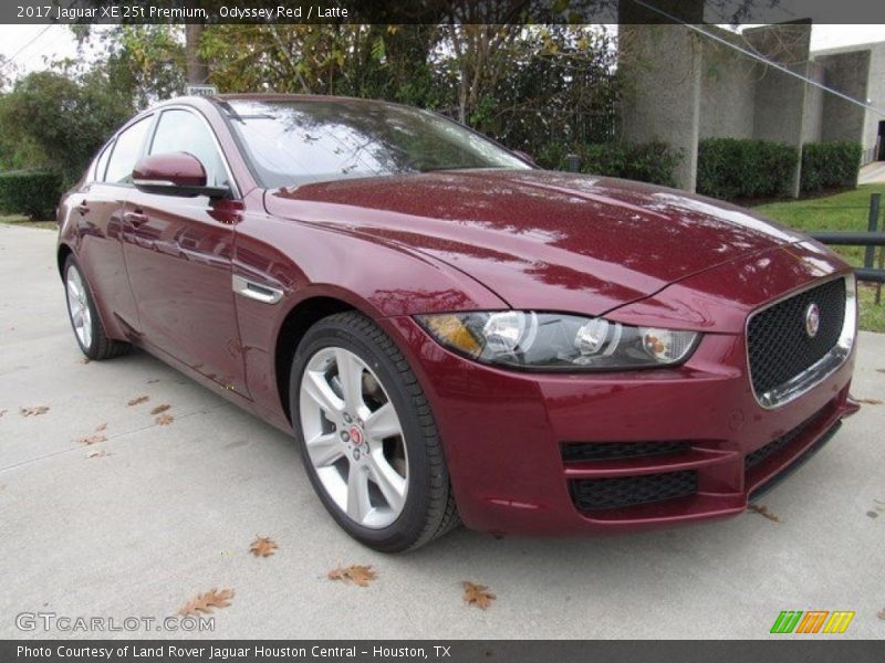 Front 3/4 View of 2017 XE 25t Premium