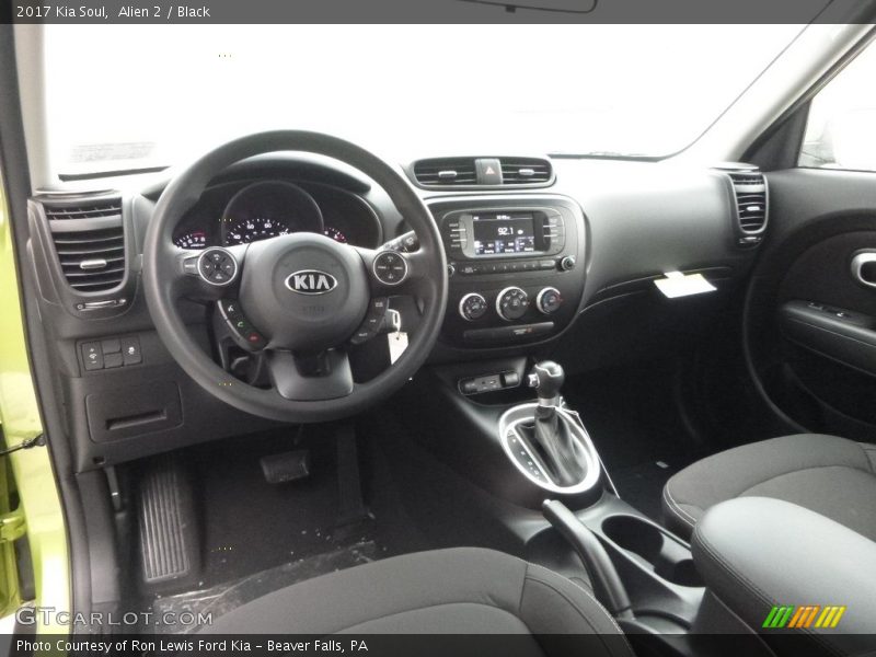  2017 Soul  Black Interior