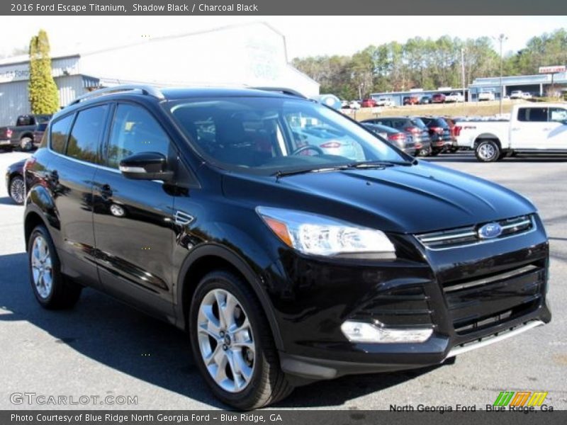 Shadow Black / Charcoal Black 2016 Ford Escape Titanium