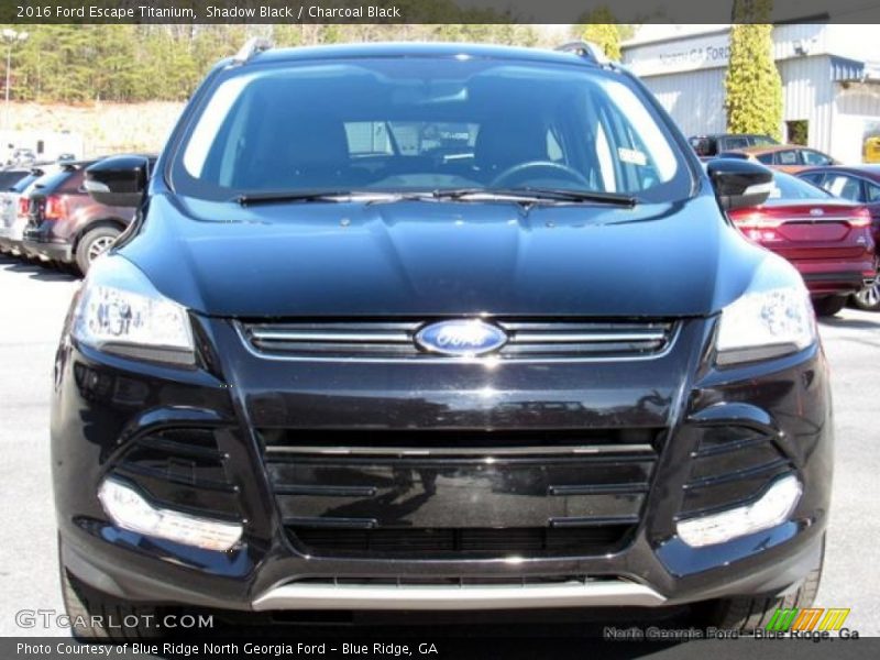 Shadow Black / Charcoal Black 2016 Ford Escape Titanium