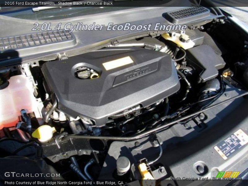 Shadow Black / Charcoal Black 2016 Ford Escape Titanium