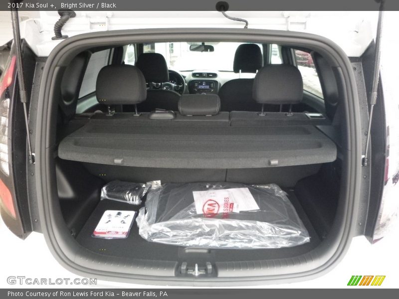 Bright Silver / Black 2017 Kia Soul +