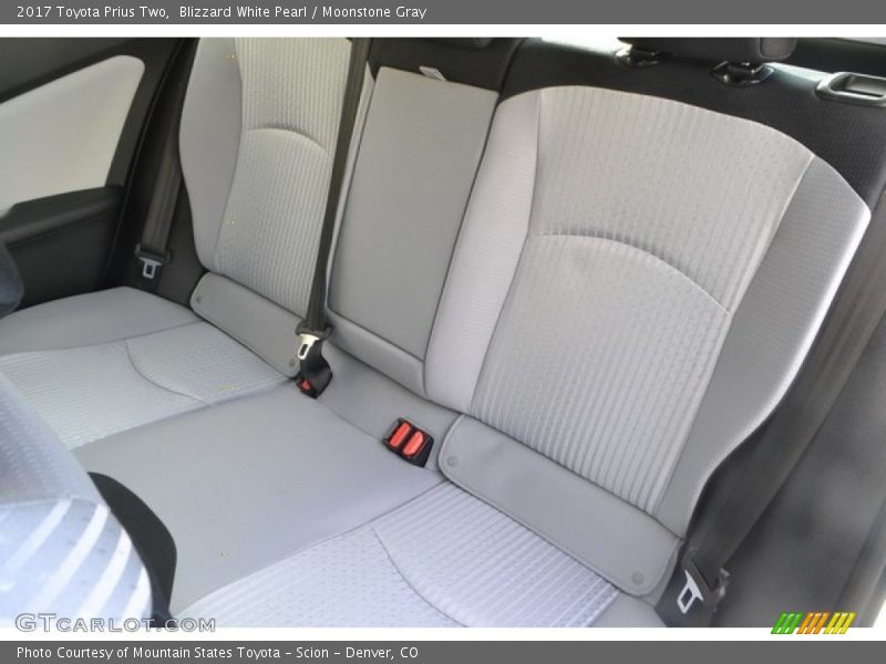 Blizzard White Pearl / Moonstone Gray 2017 Toyota Prius Two