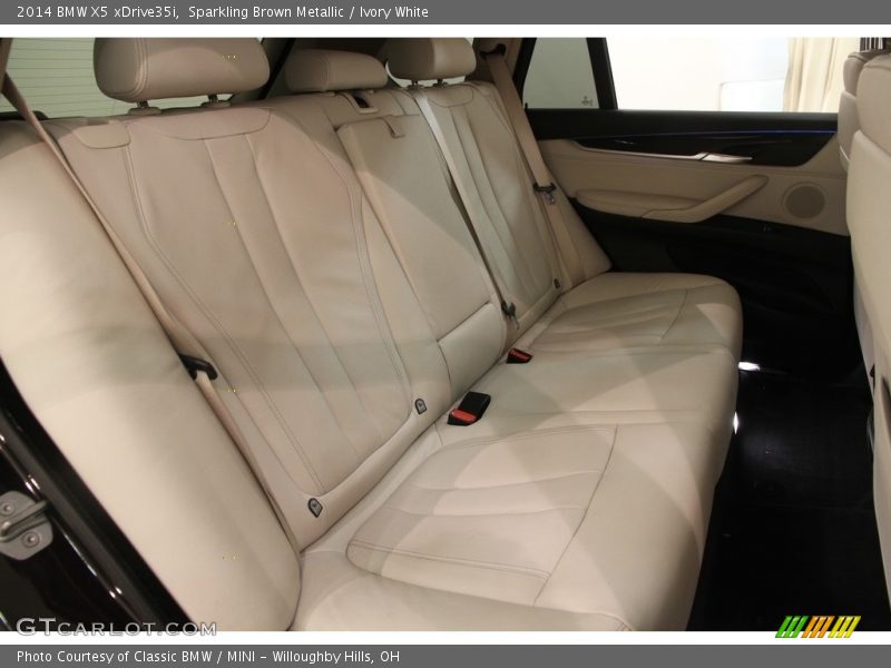 Sparkling Brown Metallic / Ivory White 2014 BMW X5 xDrive35i