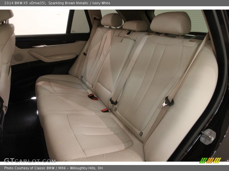 Sparkling Brown Metallic / Ivory White 2014 BMW X5 xDrive35i