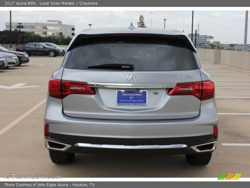 Lunar Silver Metallic / Graystone 2017 Acura MDX