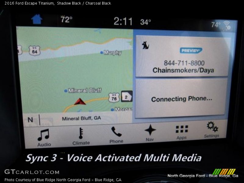 Shadow Black / Charcoal Black 2016 Ford Escape Titanium