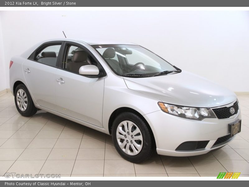 Bright Silver / Stone 2012 Kia Forte LX