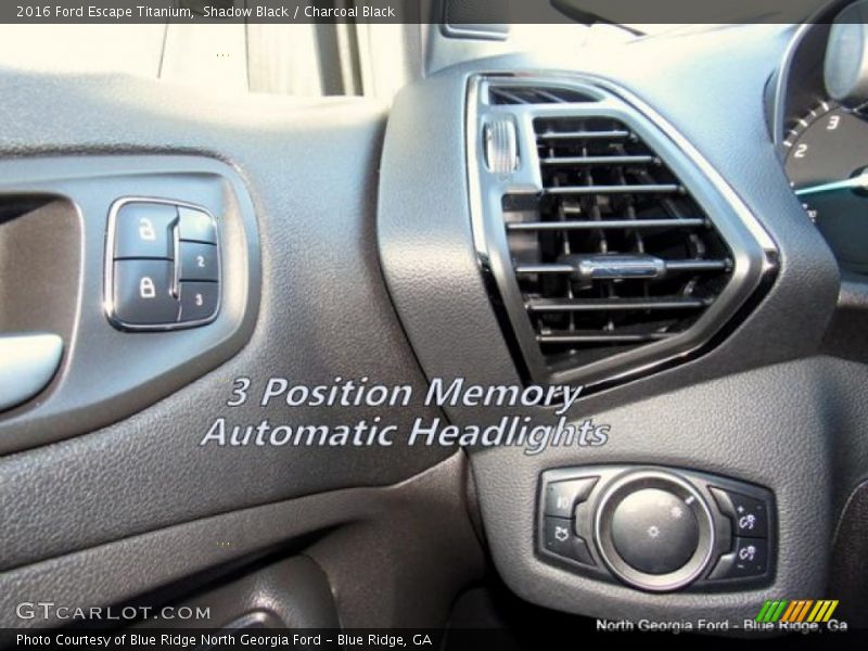 Shadow Black / Charcoal Black 2016 Ford Escape Titanium
