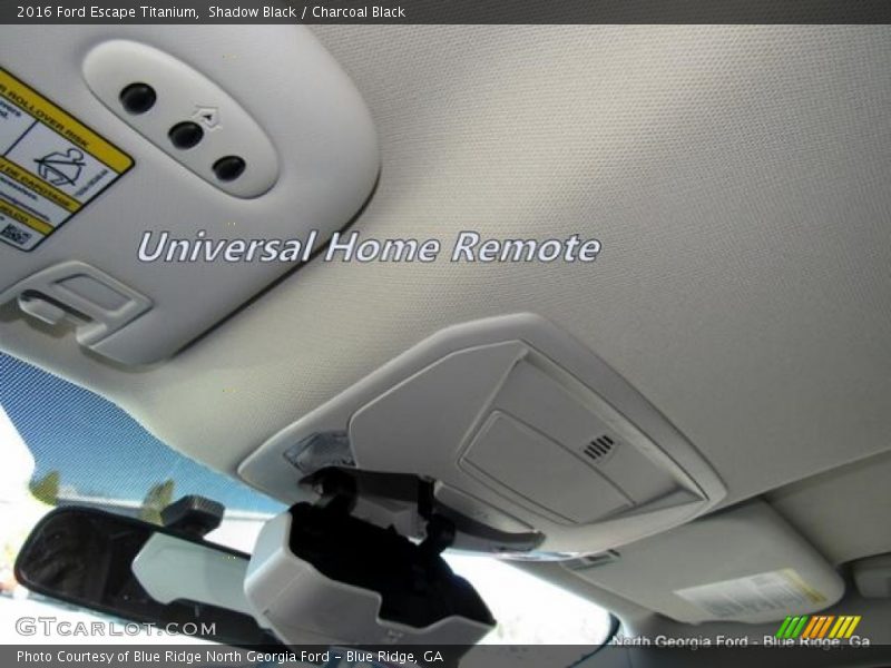 Shadow Black / Charcoal Black 2016 Ford Escape Titanium