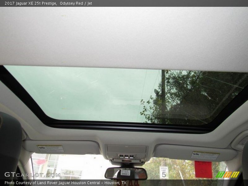 Odyssey Red / Jet 2017 Jaguar XE 25t Prestige