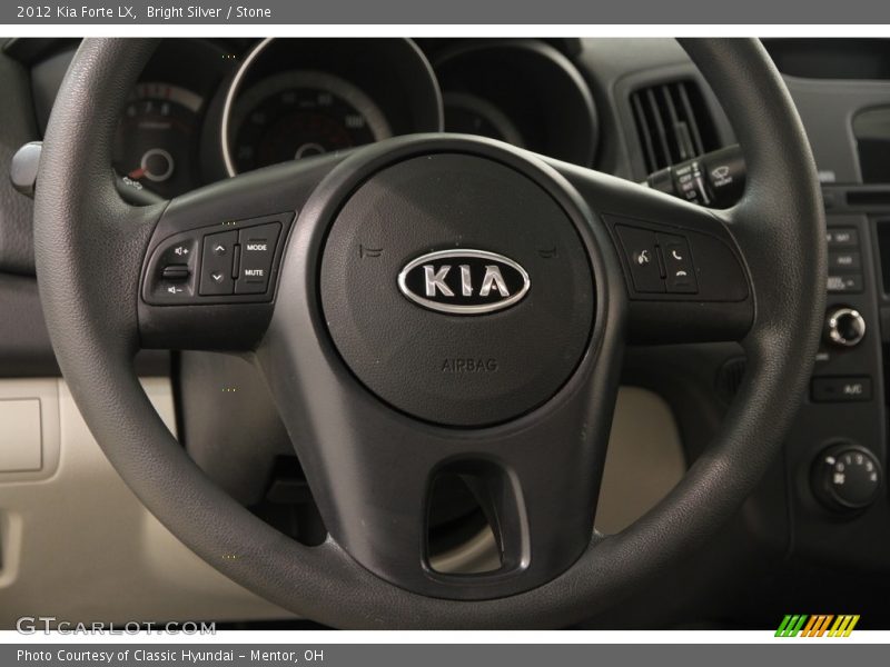 Bright Silver / Stone 2012 Kia Forte LX