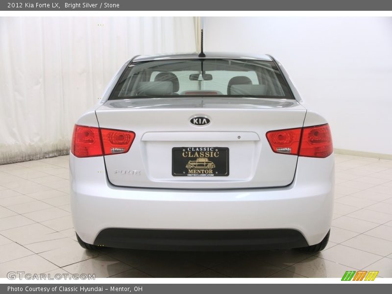 Bright Silver / Stone 2012 Kia Forte LX