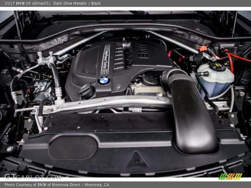  2017 X6 xDrive35i Engine - 3.0 Liter TwinPower Turbocharged DOHC 24-Valve VVT  Inline 6 Cylinder