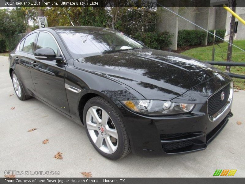 Ultimate Black / Latte 2017 Jaguar XE 25t Premium