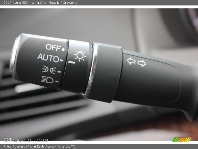 Lunar Silver Metallic / Graystone 2017 Acura MDX