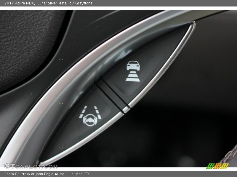 Lunar Silver Metallic / Graystone 2017 Acura MDX