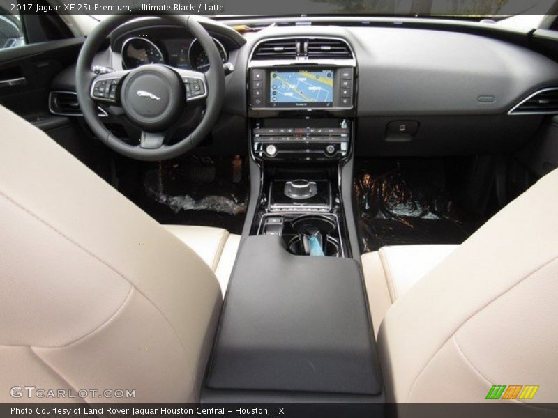 Ultimate Black / Latte 2017 Jaguar XE 25t Premium