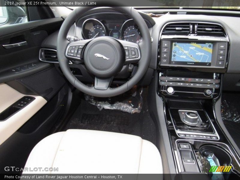 Ultimate Black / Latte 2017 Jaguar XE 25t Premium