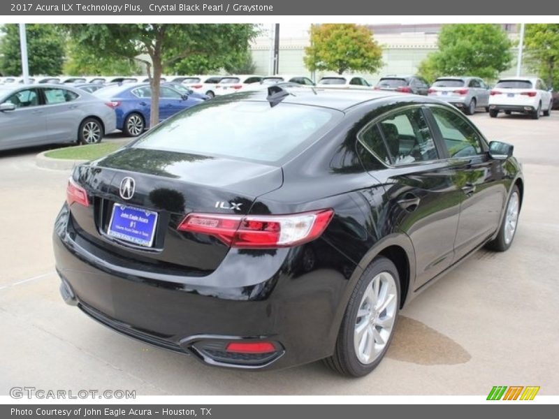 Crystal Black Pearl / Graystone 2017 Acura ILX Technology Plus