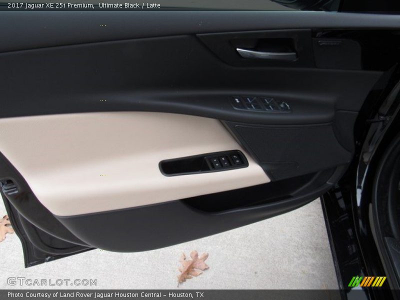 Ultimate Black / Latte 2017 Jaguar XE 25t Premium