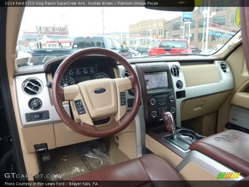 Kodiak Brown / Platinum Unique Pecan 2014 Ford F150 King Ranch SuperCrew 4x4