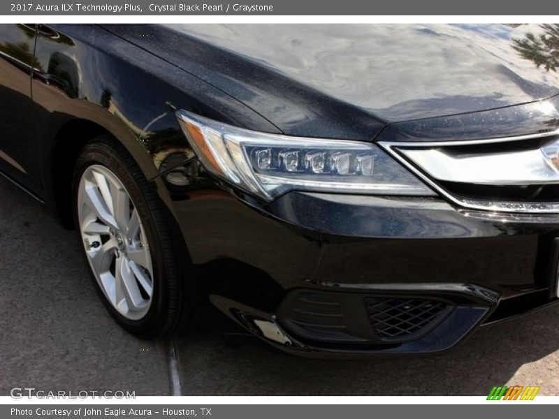 Crystal Black Pearl / Graystone 2017 Acura ILX Technology Plus