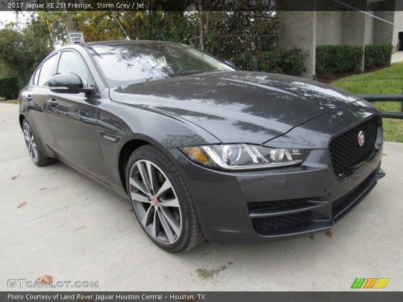 Storm Grey / Jet 2017 Jaguar XE 25t Prestige