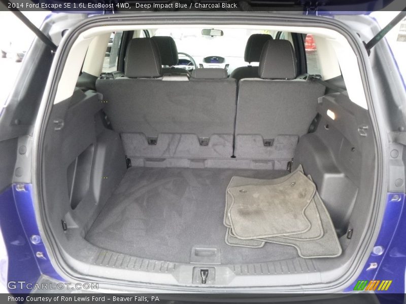 Deep Impact Blue / Charcoal Black 2014 Ford Escape SE 1.6L EcoBoost 4WD