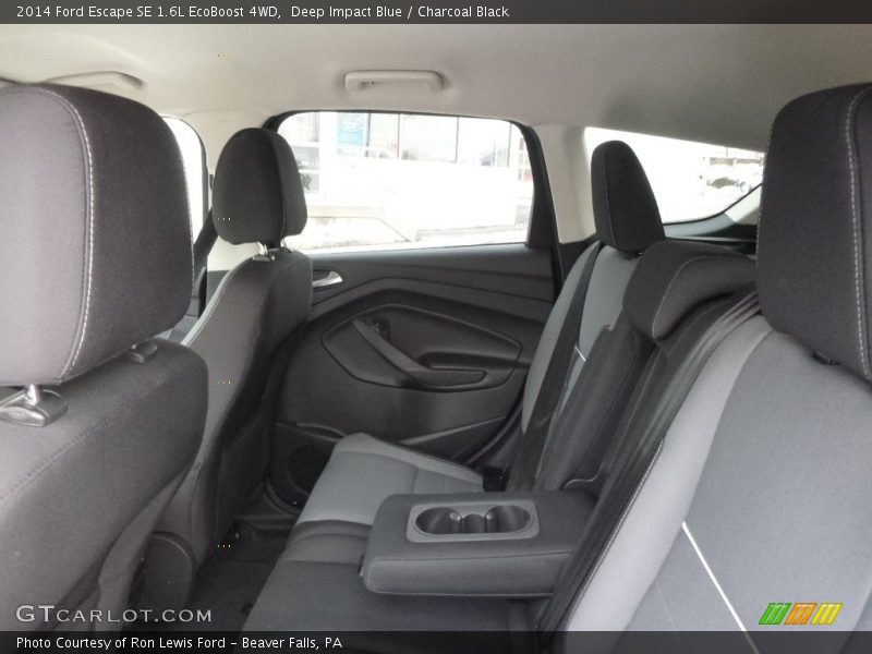 Deep Impact Blue / Charcoal Black 2014 Ford Escape SE 1.6L EcoBoost 4WD