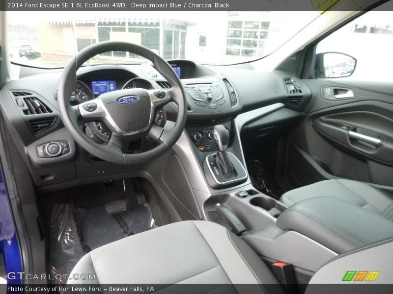 Deep Impact Blue / Charcoal Black 2014 Ford Escape SE 1.6L EcoBoost 4WD