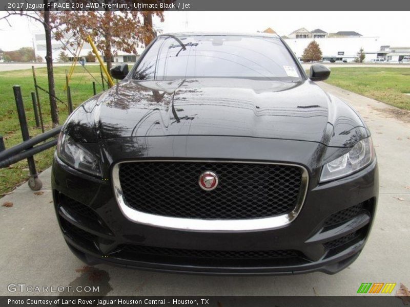 Ultimate Black / Jet 2017 Jaguar F-PACE 20d AWD Premium