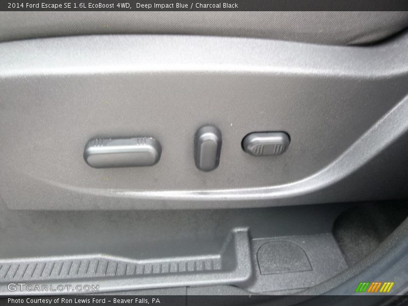 Deep Impact Blue / Charcoal Black 2014 Ford Escape SE 1.6L EcoBoost 4WD