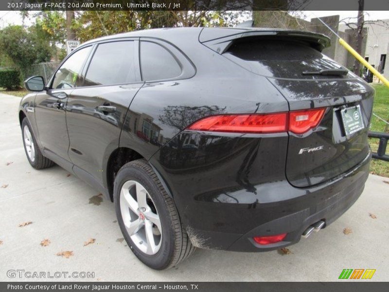 Ultimate Black / Jet 2017 Jaguar F-PACE 20d AWD Premium