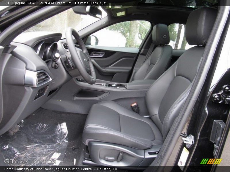 Ultimate Black / Jet 2017 Jaguar F-PACE 20d AWD Premium
