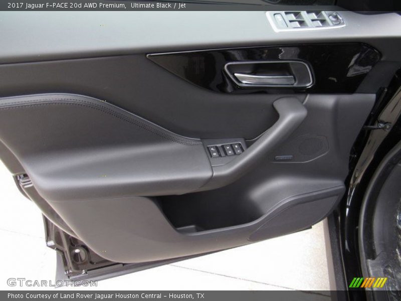 Ultimate Black / Jet 2017 Jaguar F-PACE 20d AWD Premium