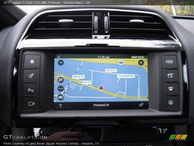Ultimate Black / Jet 2017 Jaguar F-PACE 20d AWD Premium