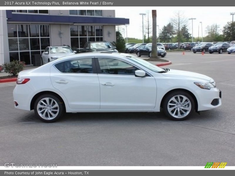 Bellanova White Pearl / Ebony 2017 Acura ILX Technology Plus