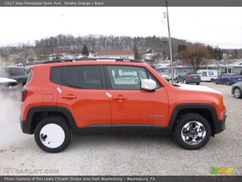 Omaha Orange / Black 2017 Jeep Renegade Sport 4x4