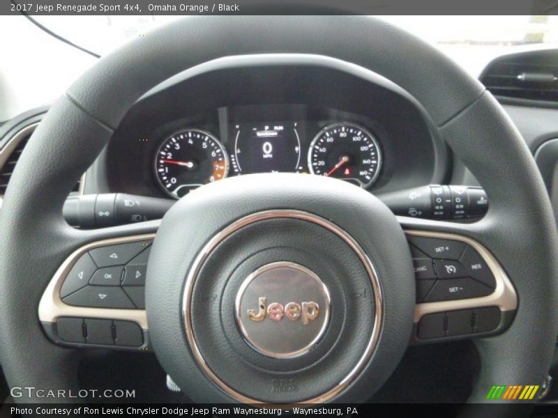 Omaha Orange / Black 2017 Jeep Renegade Sport 4x4