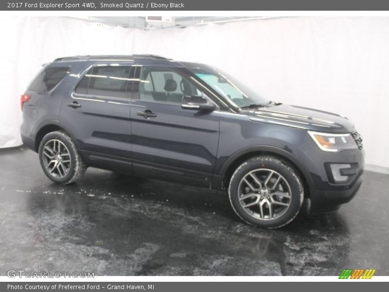 Smoked Quartz / Ebony Black 2017 Ford Explorer Sport 4WD