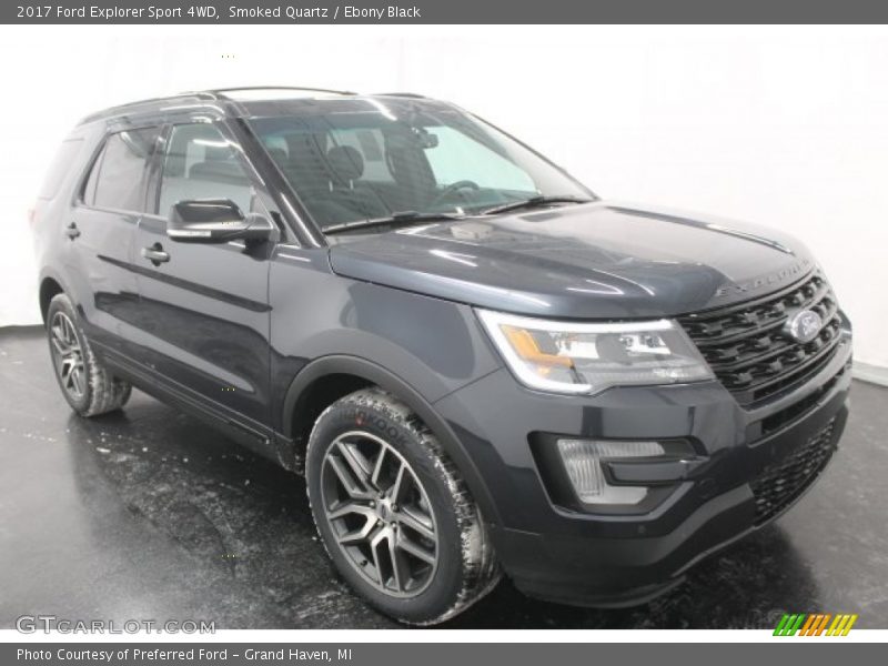 Smoked Quartz / Ebony Black 2017 Ford Explorer Sport 4WD