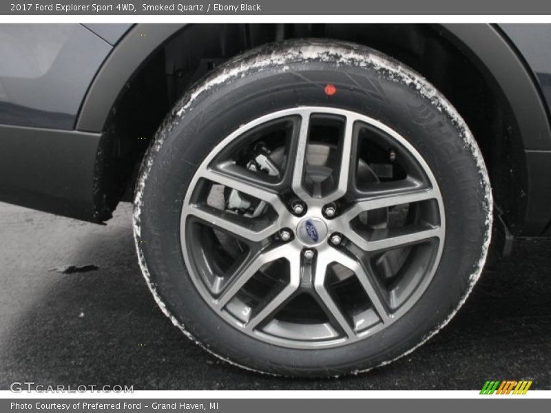 Smoked Quartz / Ebony Black 2017 Ford Explorer Sport 4WD