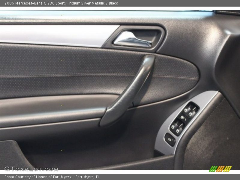 Iridium Silver Metallic / Black 2006 Mercedes-Benz C 230 Sport