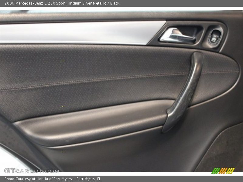 Iridium Silver Metallic / Black 2006 Mercedes-Benz C 230 Sport